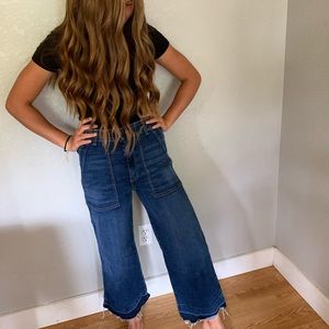 Veronica Beard Lou Gaucho Jeans